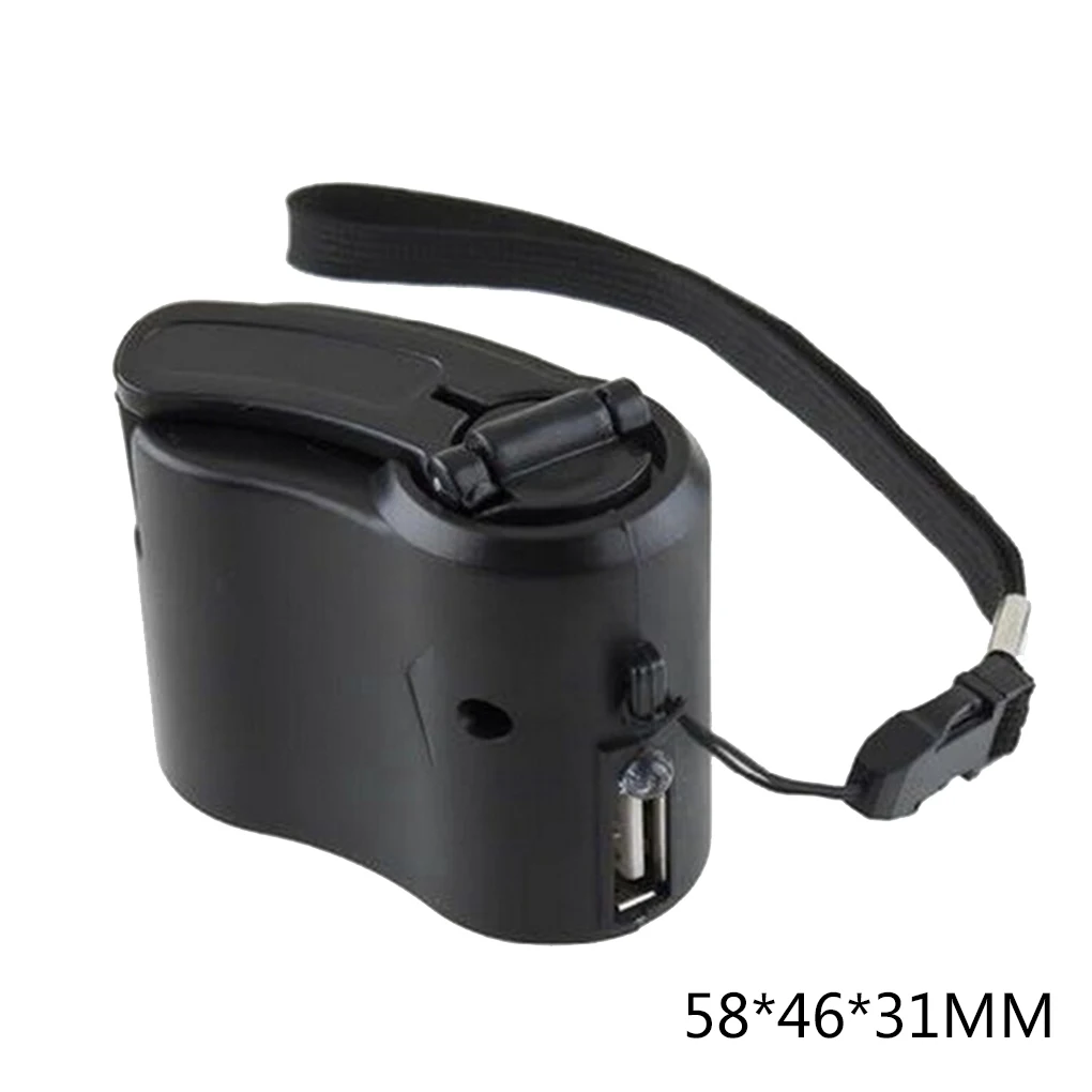 manual charger emergency outdoor survival tools dc 6v300mah portable hand power usb dynamo crank for phone x3ub hand crank power free global shipping