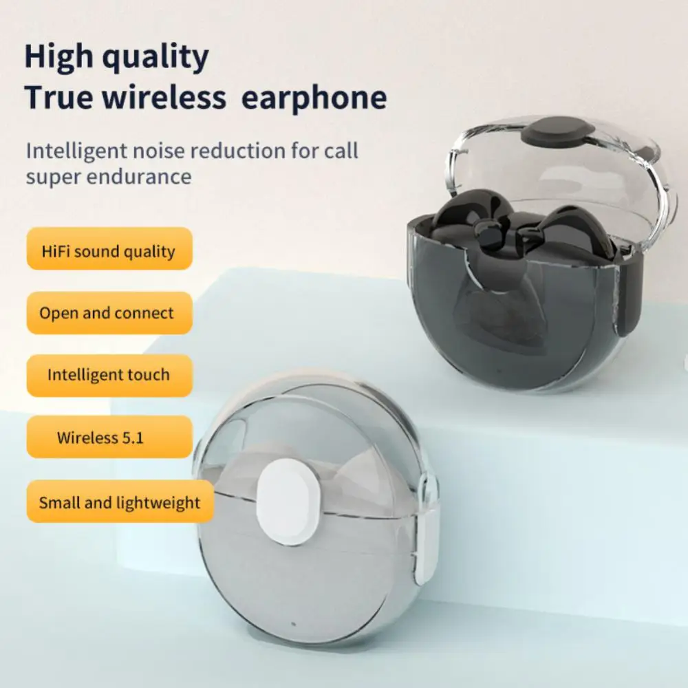 

Tws Earphone Touch Control Ergonomic Wireless Headphones With Microphone Noise Reduction 5.1 Headset Headset