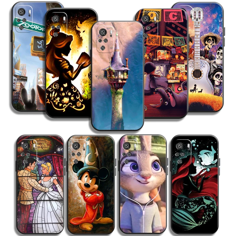 

Disney Cartoon Phone Cases For Xiaomi Redmi 7A 8A Note 7 Pro 8T 8 2021 8 7 7 Pro 8 Pro Coque Soft TPU Back Cover Funda