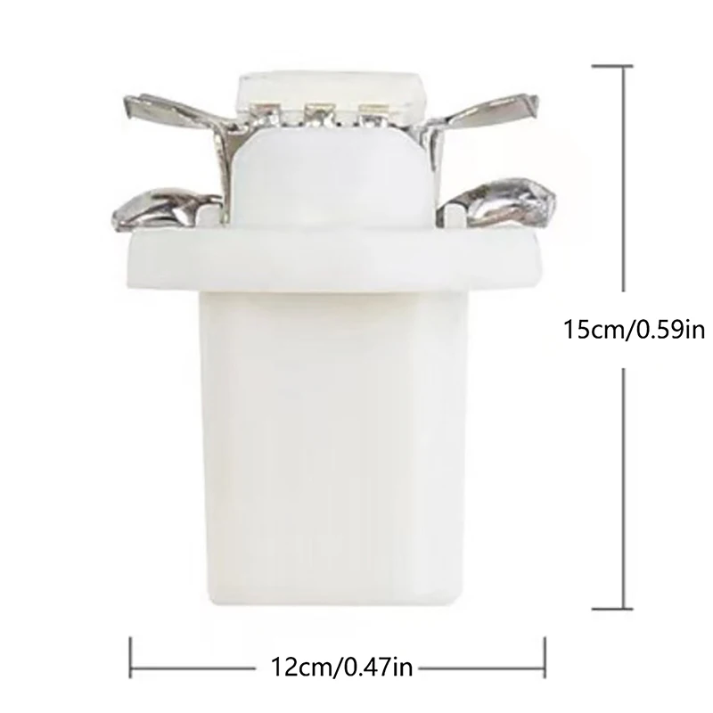 10 шт. лампы T5 B8.5d для приборной панели автомобиля 12 В