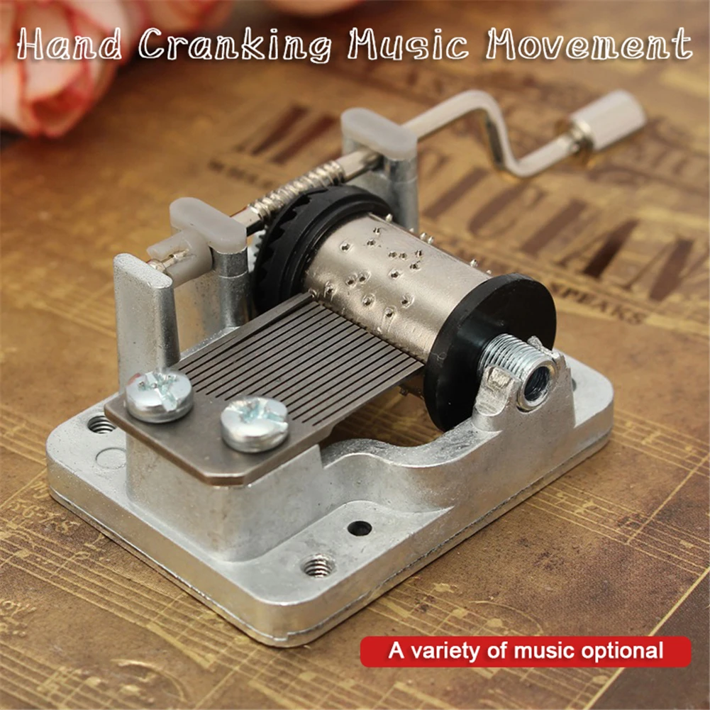 

Replaceable 18 Tone Musical Box Movement Mini Music Box Movement For DIY Wooden Hand-Crafted Anime Music Box For Birthday Gift
