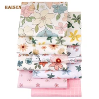 printed twill cotton fabric pastoral flower calico for diy quilting sewing babychild pillow bedding clothes textile material