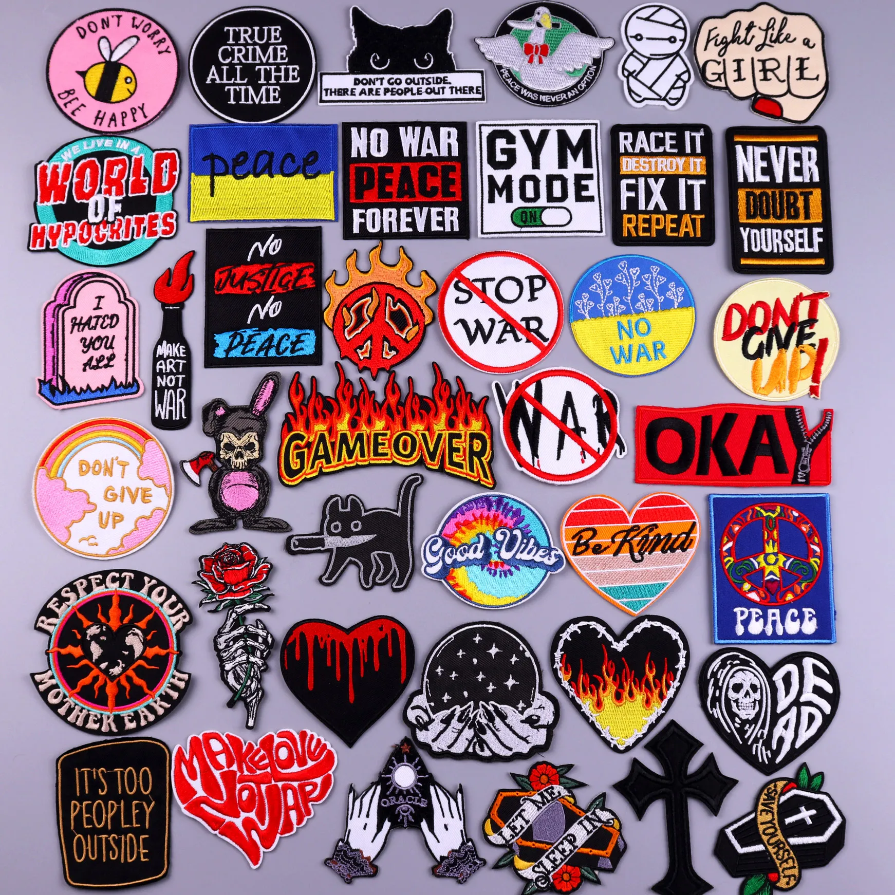 

Cartoon Flame Embroidery Patch Iron On Patches For Clothing Thermoadhesive Patches On Clothes Animal Patch Letter Stickers Badge