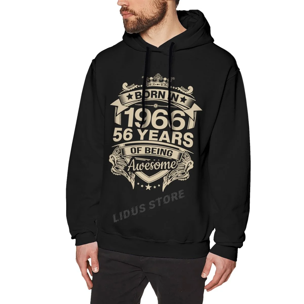 

Born In 1966 59 Years For 56th Birthday Gift Hoodie Sweatshirts Harajuku Creativity Streetwear Hoodies