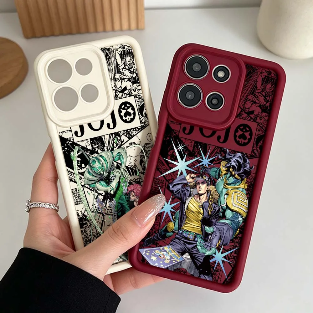 Фото Милый чехол JOJO для Motorola Moto G86 G85 G75 G56 G06 Edge 70 60 50 Fusion Eye Ladder, силиконовый чехол №2