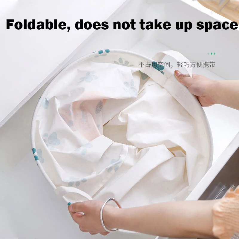 Купить Складная круглая корзина для грязного белья, 100 л, водонепроницаемая, ведро-Органайзер Дешево Складная круглая корзина для грязного белья, 100 л, водонепроницаемая, ведро-Органайзер