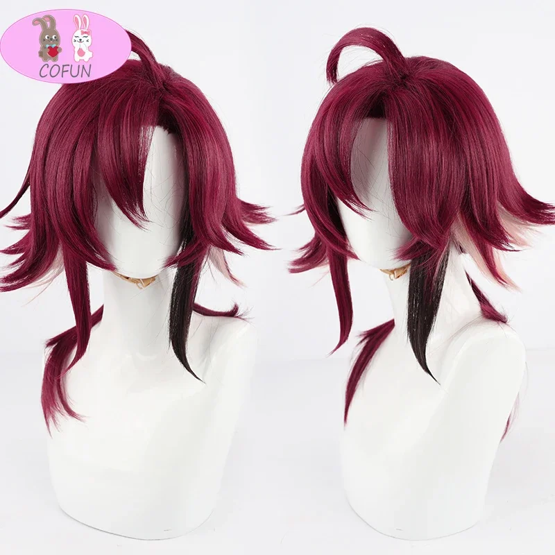 Genshin Impact Shikanoin Heizou Косплей парик Игра Костюм Женщины Мужчины Хэллоуин