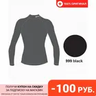 Футболка с длинным рукавом Accapi techosoft plus evo LONG SL.HIGH NECK LADY black (US:XS)