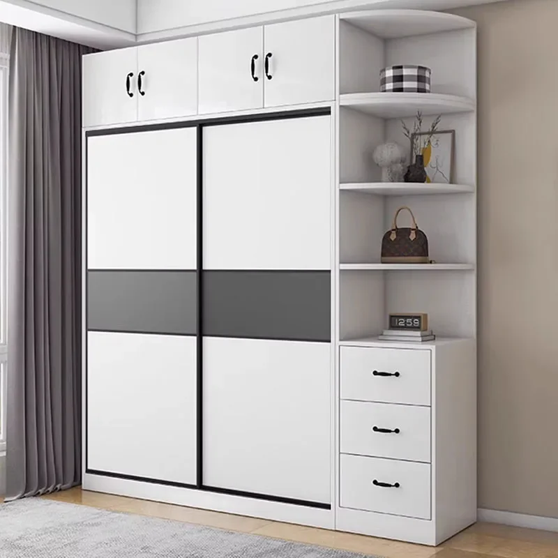 Шкаф для спальни большого размера Европа королева гостиница спальня шкаф