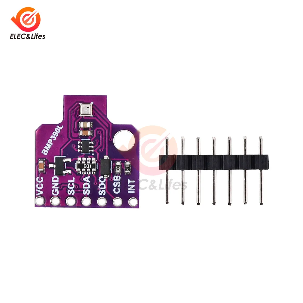 

MCU-390 BMP390L Digital Atmospheric Pressure Sensor Replaces BMP388 BME280 DC 3.3-5V