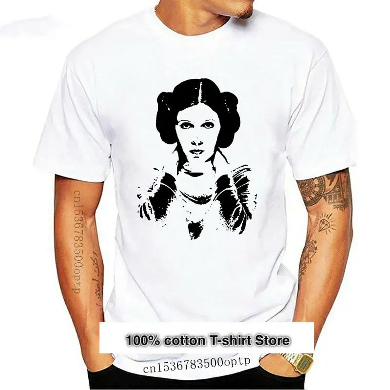 Camiseta de princesa Leia para hombre y mujer, camisa de princesa Leia, camisetas para mujer