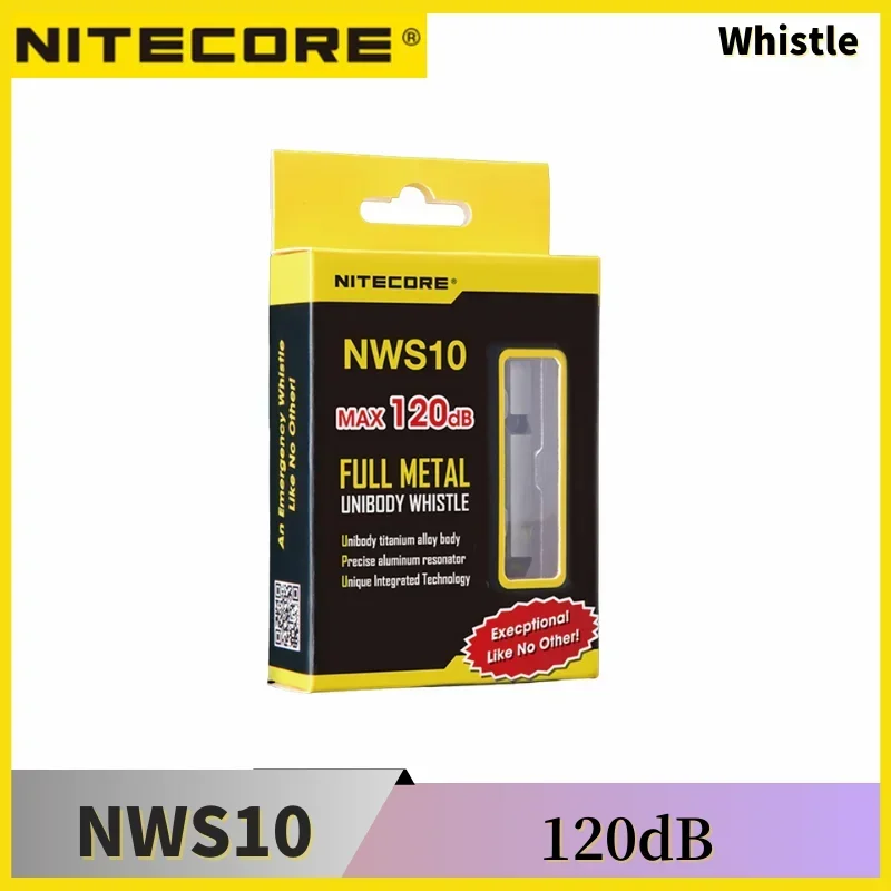 

Nitecore NWS10 Титановый аварийный свисток