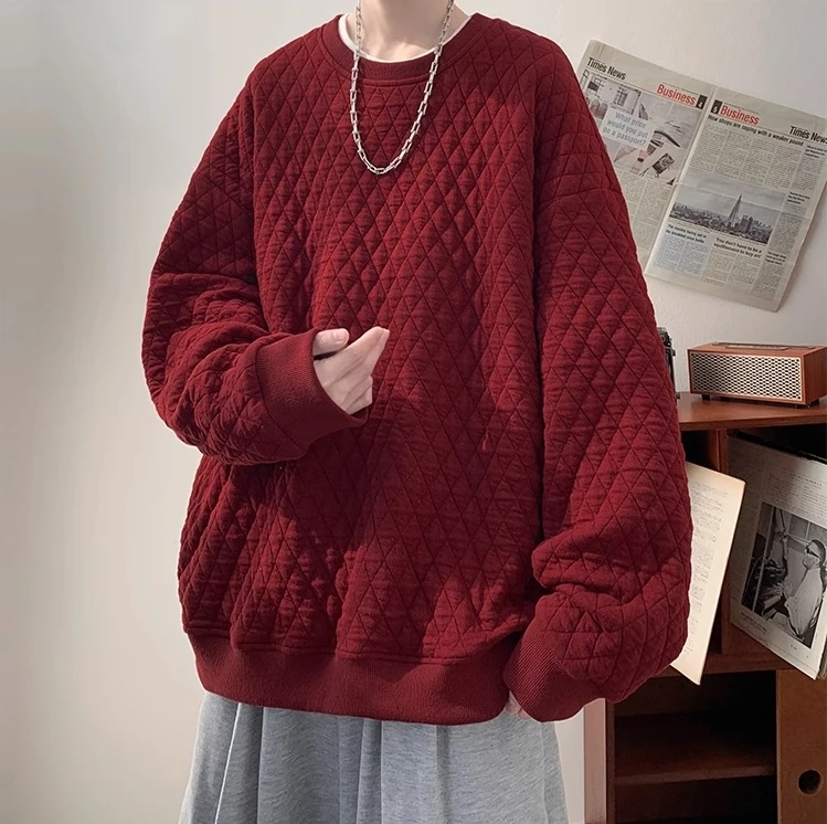 Зимнее нижнее белье Xingang Wind с хлопковой и плотной свободной толстовкой верхом