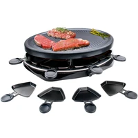 electric bbq grill perfect fondue grill combo for 8 people round electric barbecue cheese grill