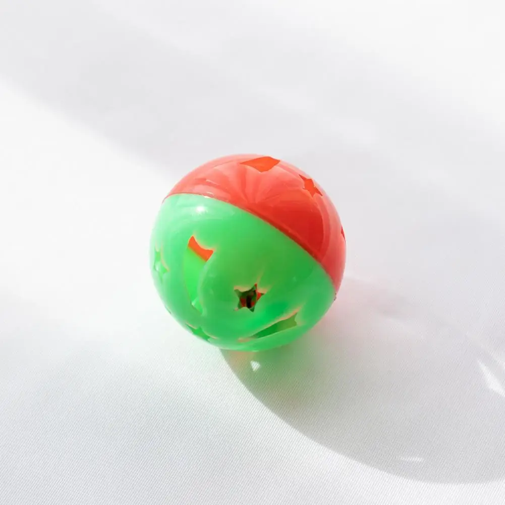

5Pcs Exquisite Pet Toy Reusable Plastic Pet Sounding Toy Pet Sounding Cat Teaser Toy for Kitty Ball Bell Toy