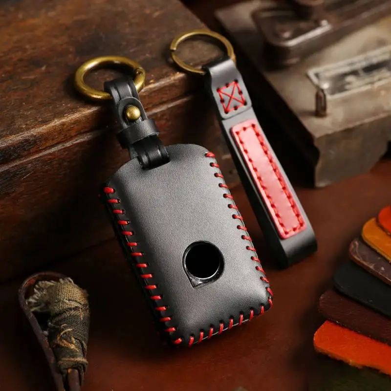 

suitable for Volvo Xc60 S90 Xc90 S60 XC40 keychain holder key ring protective case bag car key box cover FOB auto parts