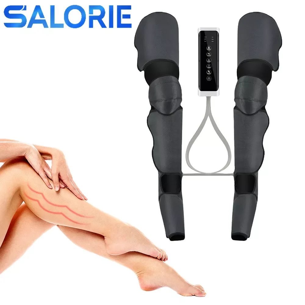 

NEW2023 Blood Circulation Legs Massage Foot Massager Physiotherapy Air Wrap Circulator Pressure Device Hot Therapy Compreses Rel