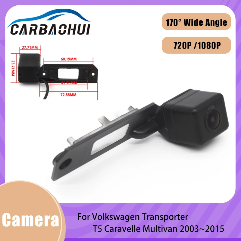 

HD Car Reverse Backup Rearview Parking Rear View Camera Night Vision For Volkswagen Transporter T5 Caravelle Multivan 2003~2015