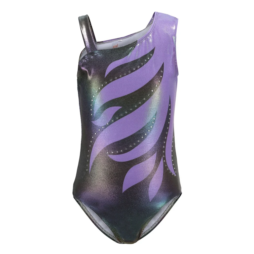 

Girls' Skin-tight Garment 5-12Y Fashion Gymnastics Clothing Sparkly Tumbling Girls' Gymnastics Dance Leotards