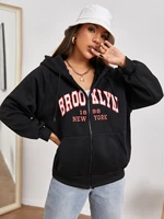 oversized solid hoodies women clothing polyester blouses bottoming long sleeve tops loose pocket sweatshirt girl casual pullover