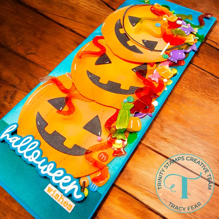 Новинка 2024 металлические пресс-формы в виде тыквы конфет ведра для скрапбукинга