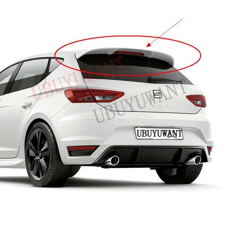 

Rear Roof Lip Spoiler For Seat LEON MK3 5F FR Style Hatchback Spoiler 2012 - 2020 Car Tail Wing Decoration