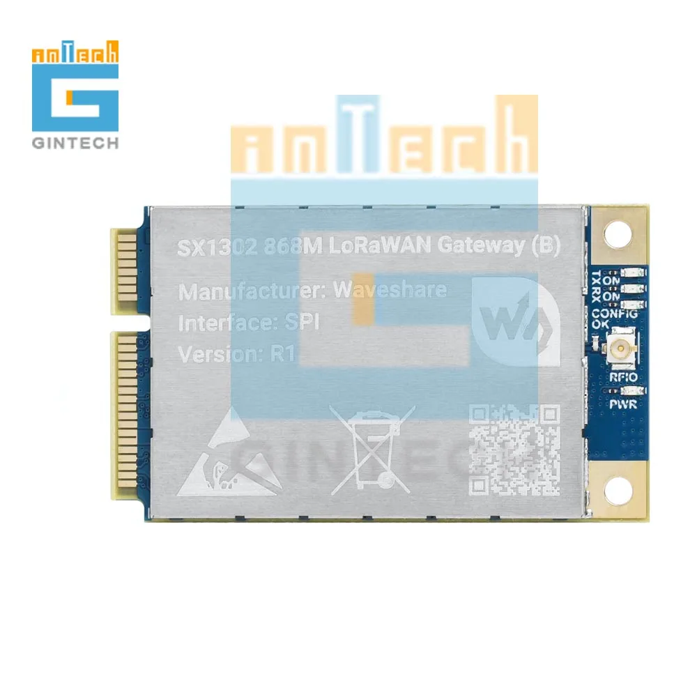 Melochi SX130x 868M/915M Модуль шлюза LoRaWAN для Raspberry Pi | AliExpress