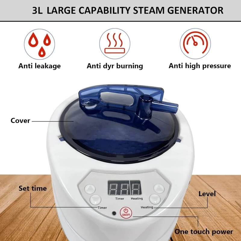 Портативная Складная Паровая сауна спа палатка с паровым отпаривателем