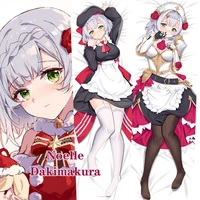 genshin impact anime character noelle dakimakura couble side pillowcase gifts buddy pillow case cosplay costume body pilow cover