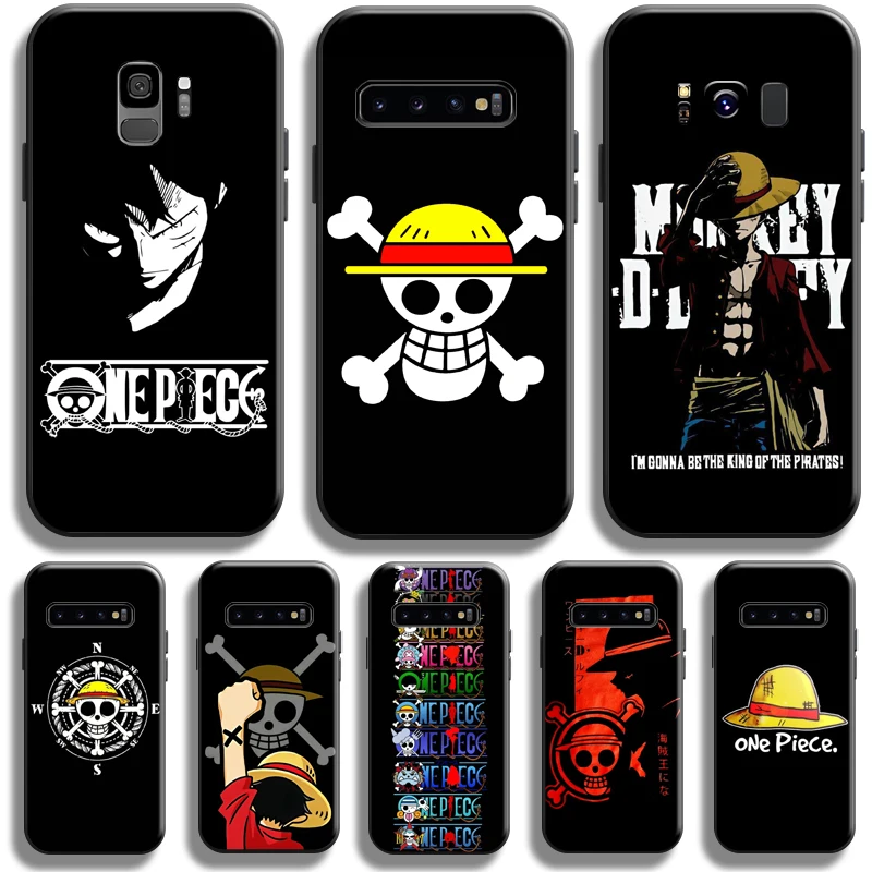 

Anime One Piece Luffy For Samsung Galaxy S10 S9 S8 Plus S10 5G S10 Lite S10E Phone Case Coque Silicone Cover Funda Carcasa