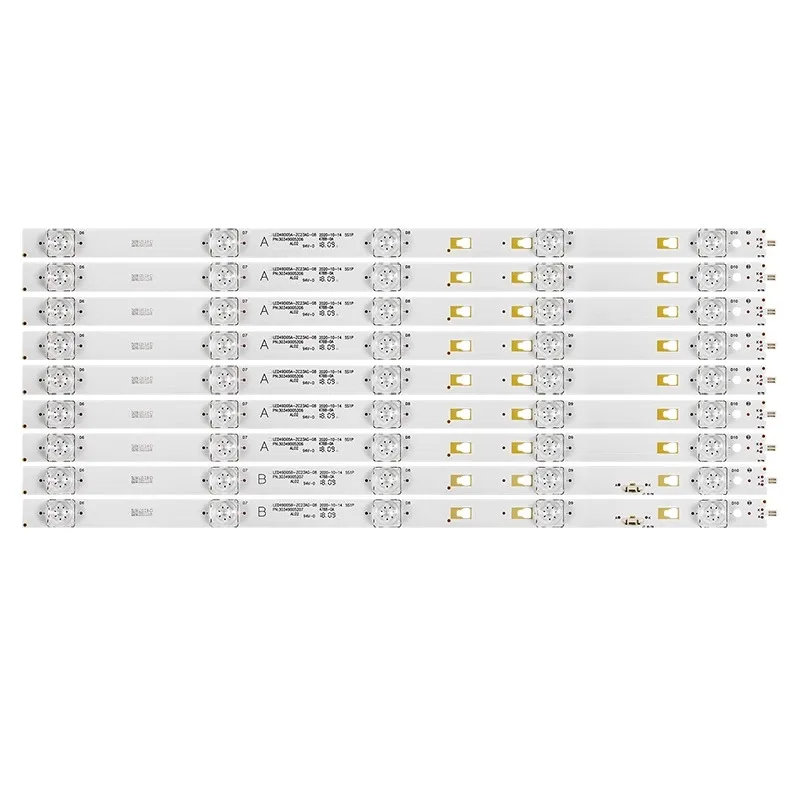 Комплект 9 подсветка для LED49D05A-ZC23AG-08 Kivi 50u710kb 50U730GR Hitachi 50C61 JVC LT-50M650 LT-49MA875 LE50K6500U LE50K6000SF