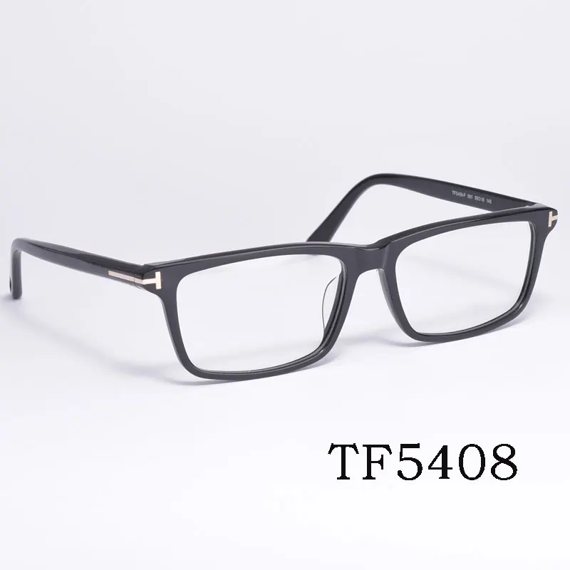 

Vintage Tom For Man Optical Eyeglasses Frames Forde Fashion Acetate Women Reading Myopia Prescription Glasses 5408 With Case