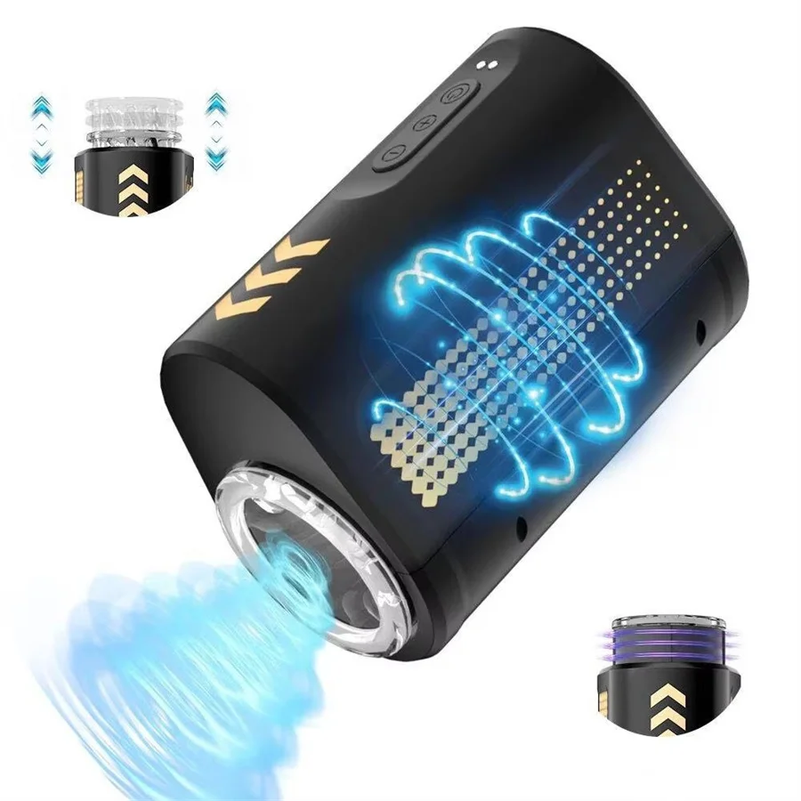 7-режимный автоматический мастурбатор чашка толкающая вращающаяся для