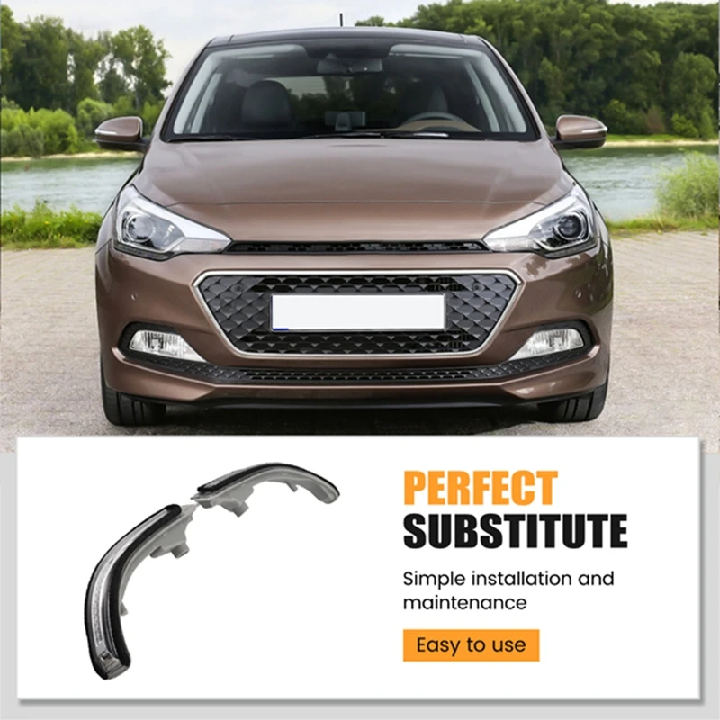 Зеркало заднего вида 87624-C8000 87614-C8000 для Hyundai I20 2014-2020