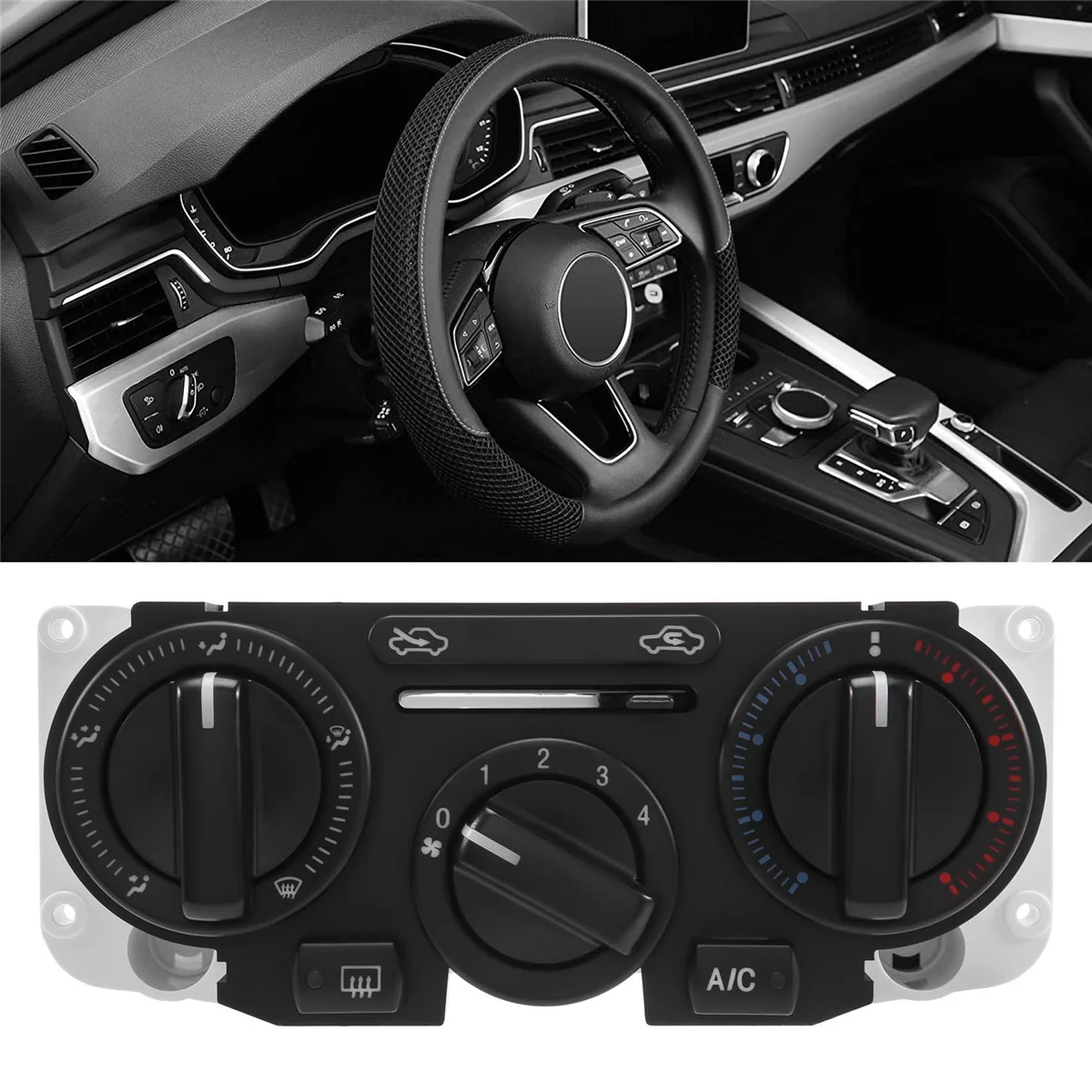 Передняя центральная приборная панель кондиционер обогреватель переключатель