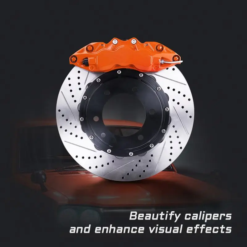 Фото Для Tesla 3y, BMW E90, E92, G30, M3, Ford: Комплект передних тормозов с 6-поршневыми суппортами 9040 и тормозными дисками 380 мм №2