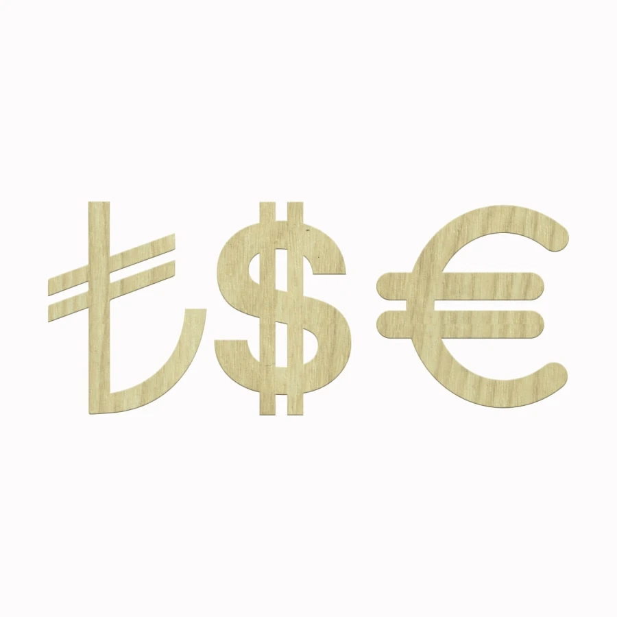 KD158 фунтов долларов евро шт. В наборе деревяпосылка орнамент хобби по