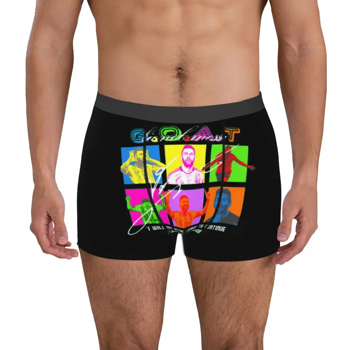 

Panties Argentina Lioneler And Messi (19) Exotic Men's Boxer Briefs Funny Humor Graphic Football Player Four Seasons Wearable