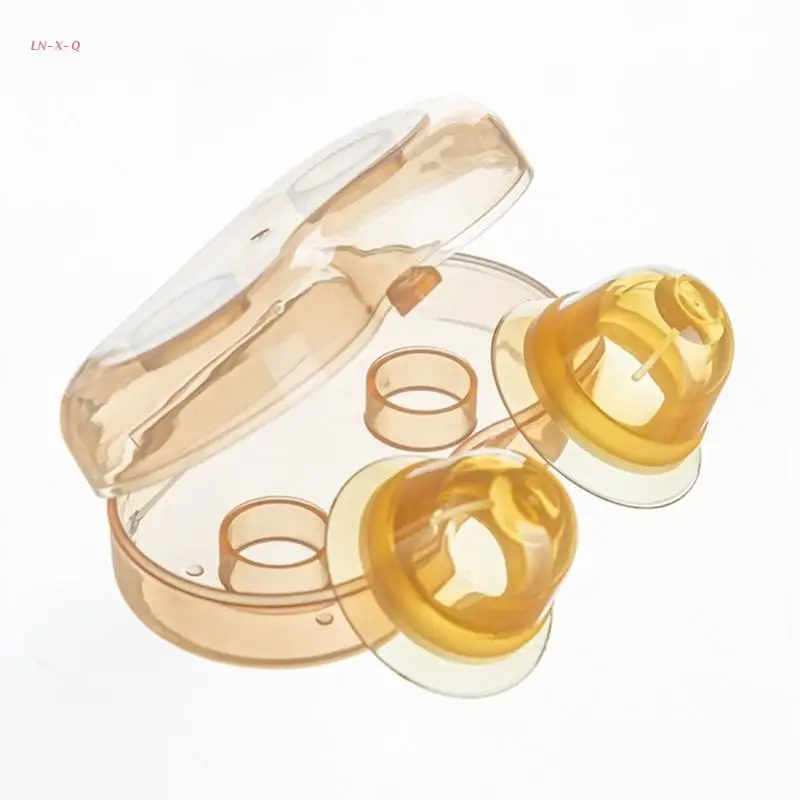 

51BA Silicone Nipple Corrector for STRONGER Suction for Flat and Inverted Nipples for Breastfeeding Nipple Shield