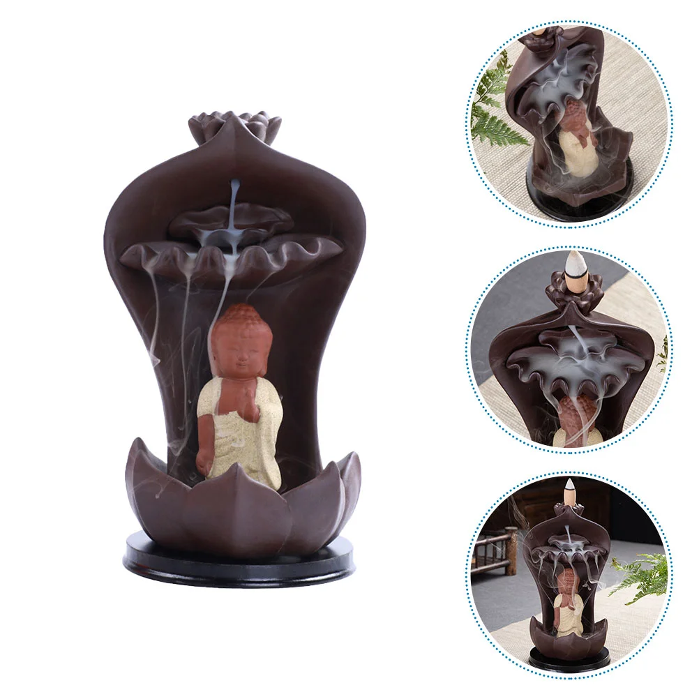 

Backflow Incense Censer Aroma Therapy Incense Burner Ceramic Censer