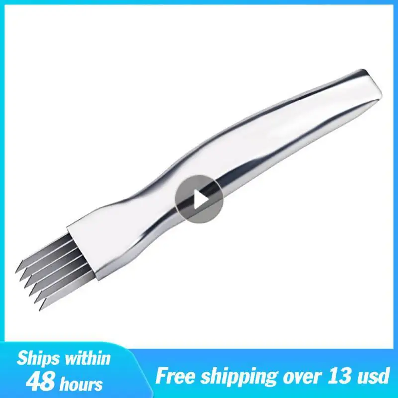 Дизайн изогнутой ручки. Эффективное измельчение. Универсальный нож для зеленого