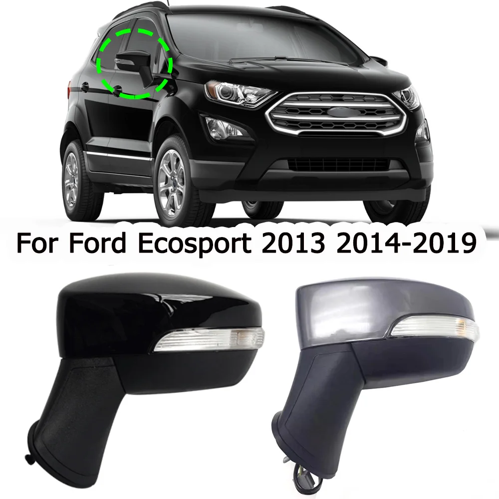 

For Ford Ecosport 2013 2014 2015 2016 2017 2018 2019 Car 5/7 Wires Rearview Mirror Assembly With Heating Rear View Mirror Assy