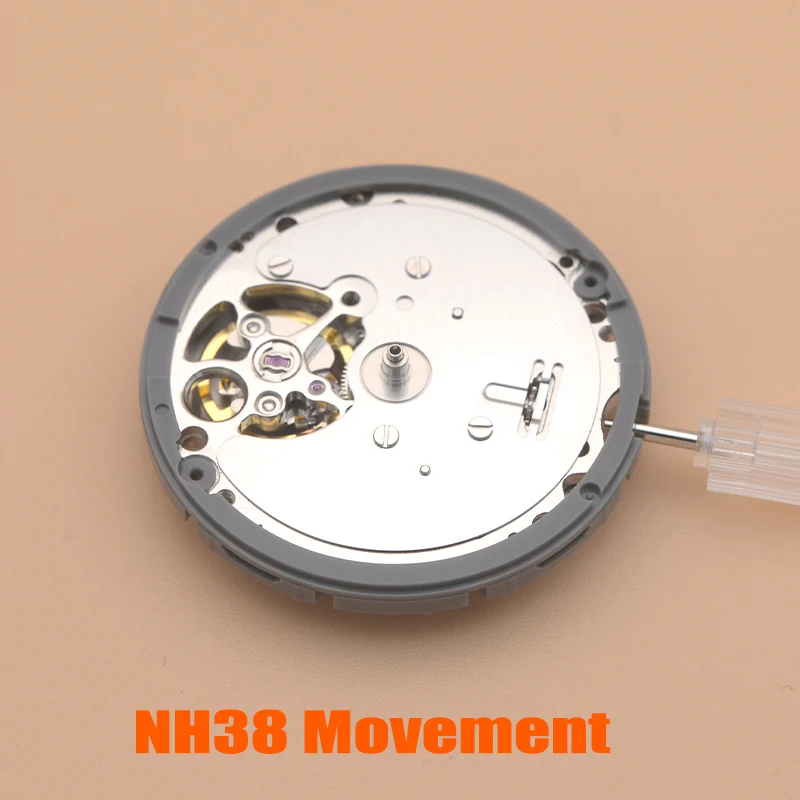 Japan Original NH38 NH39 NH38A Automatic Movement Watch Accessories Self-wind Mechanical Movt Fit SEIKO Diving Watch Repair