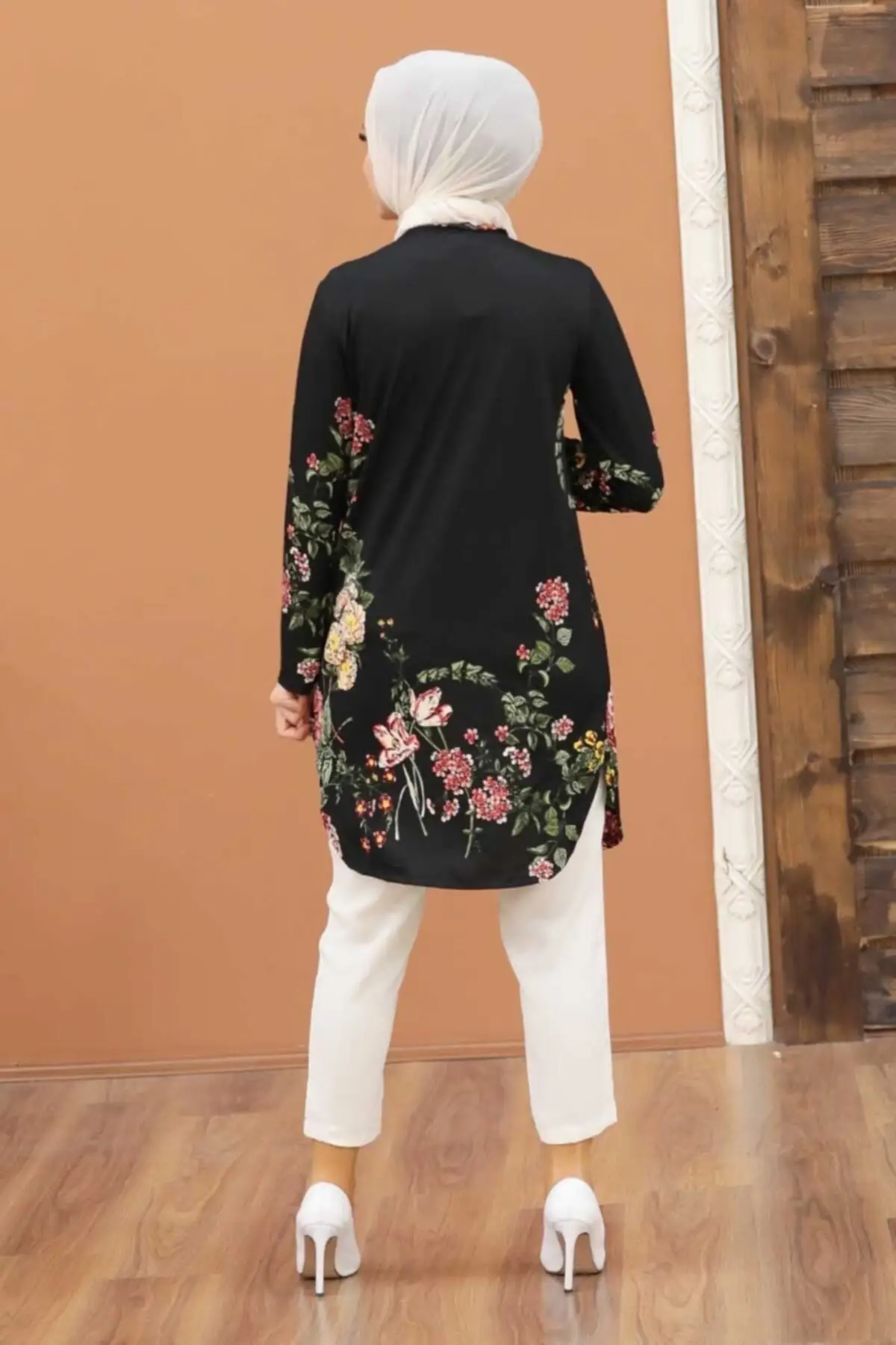 

Hijab Black Tunic Muslim Tunic 2021 Fashion