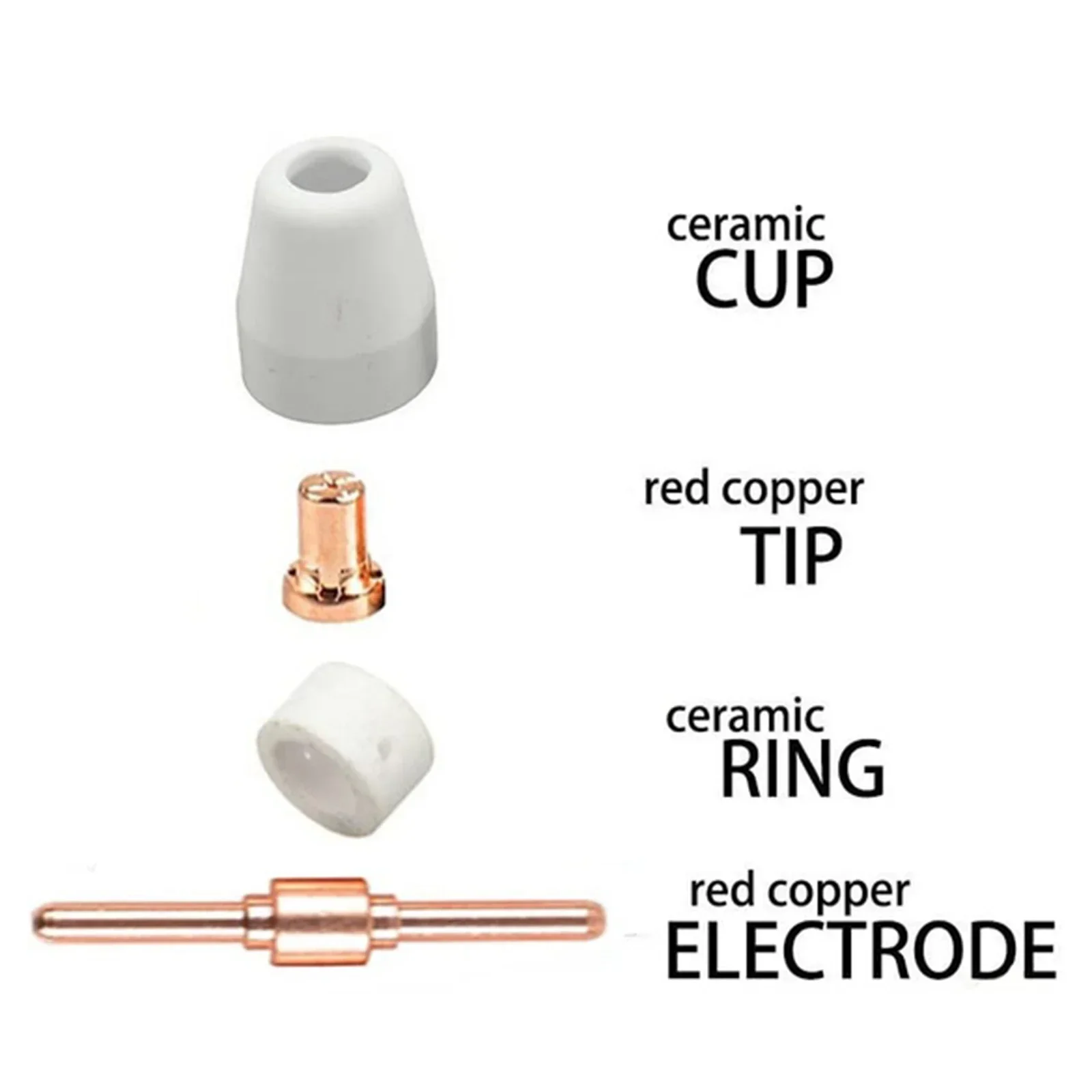 140 шт. расходные материалы для воздушно-плазменной резки расширенные подходят ESAB