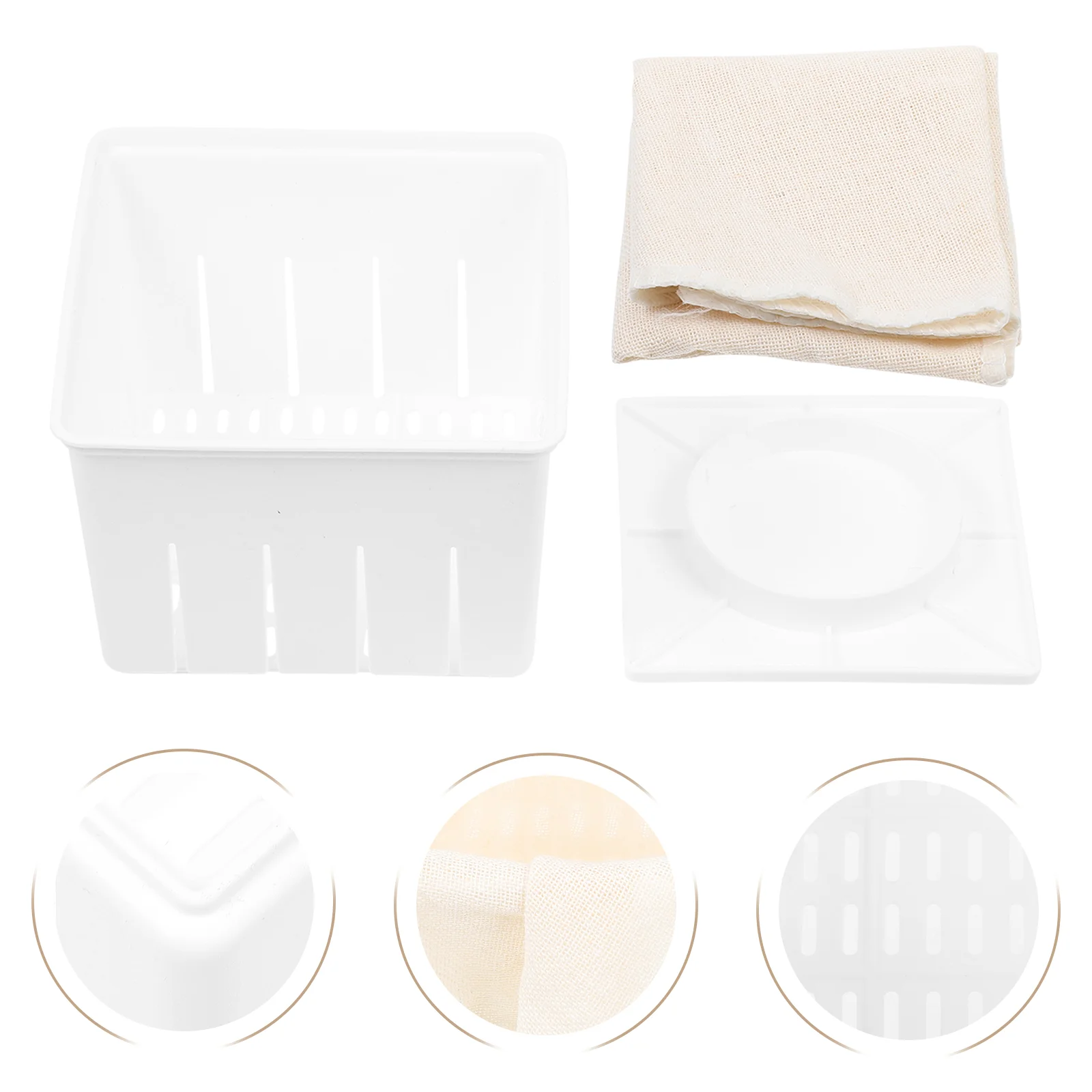 

1 Set Mold Tofu Press Moulds Wooden Tofu Presser Kitchen Molds Tools Bean Curd Making Tools Tofu Press