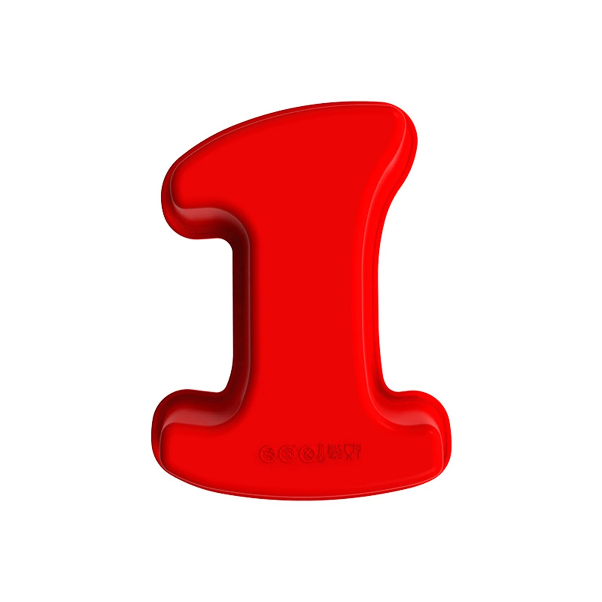 Большие 3D формы для торта с цифрами силиконовые выпечки на день рождения и