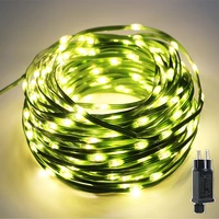 2023 new year decoration string lights outdoor 800led fairy garden lights waterproof 8 modes christmas garland for party wedding