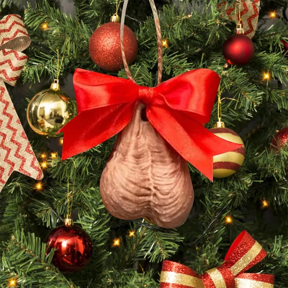 

Resin Funny Christmas Tree Pendant New Year Christmas Hanging Decoration Car Backpack Pendant Home Decor Easter Eggs Gifts