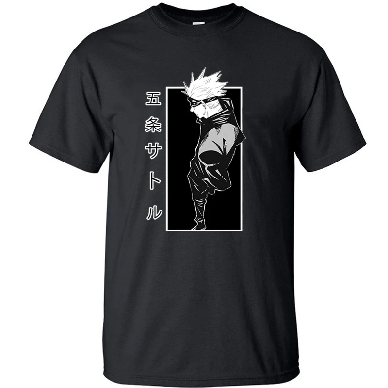 

Gojo Satoru Jujutsu Kaisen Japanese Anime T-shirts T Shirt Shirts Tshirt Men Tee Clothing Streetwear Tshirts Summer Tops Tees